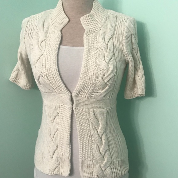 LOFT Sweaters - Ann Taylor cream top cardigan sweater